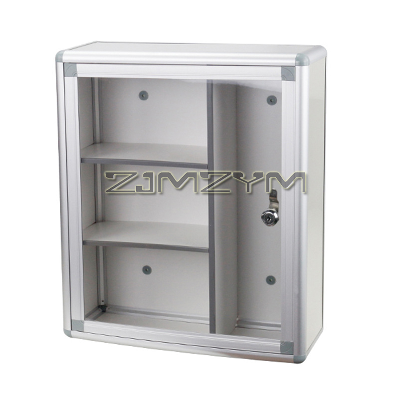 Medicine Cabinet Lock - Портативная аптечка из алюминиевого сплава, настенная