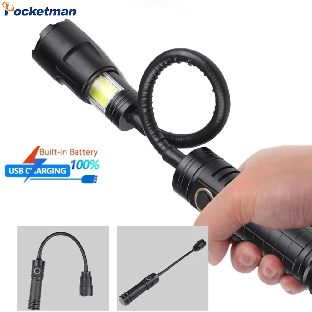 Power Outage Light - USB Перезаряжаемый Фонарик XHP50 светодиодный, гибкий