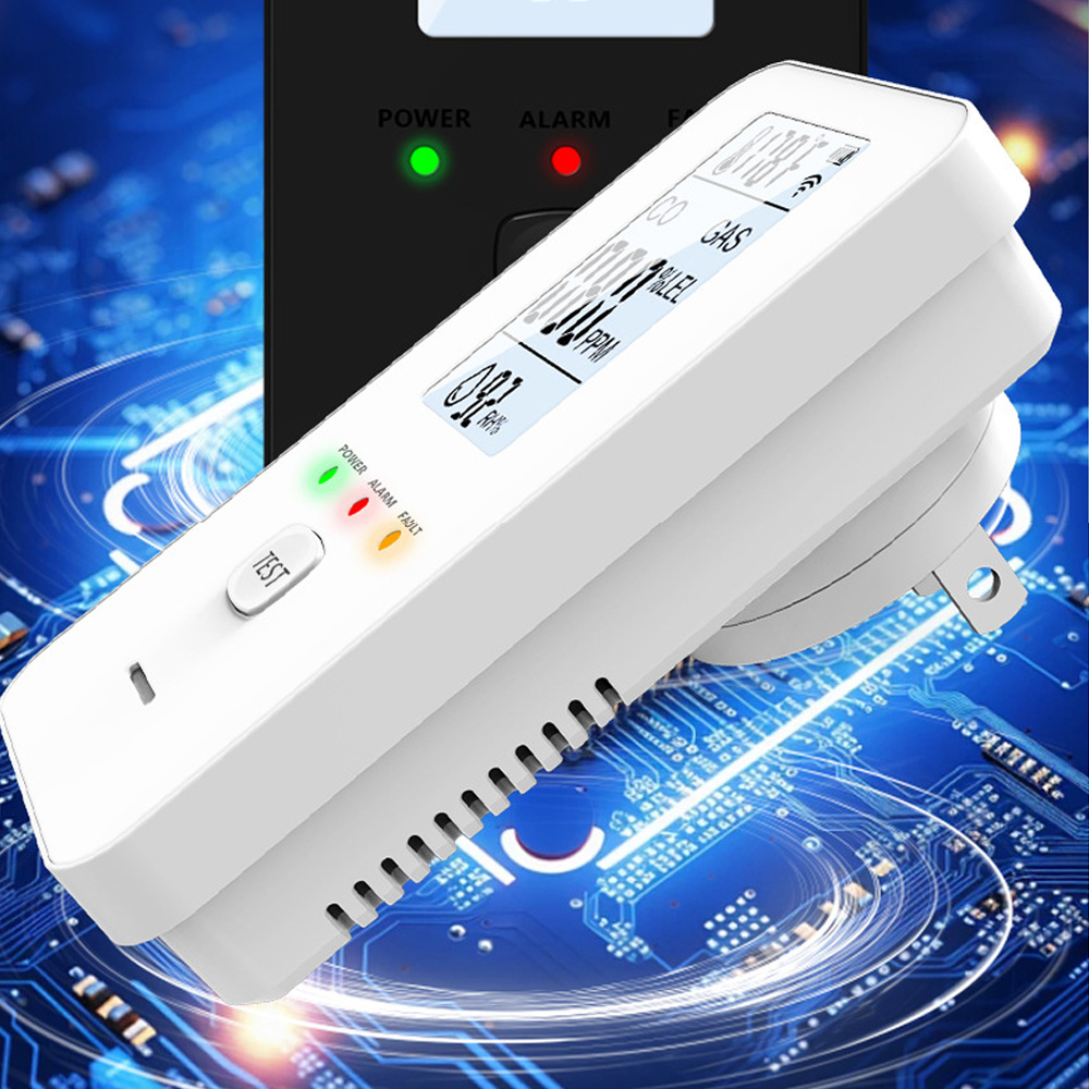 Co Detector Plug - Детектор природного газа и угарного газа