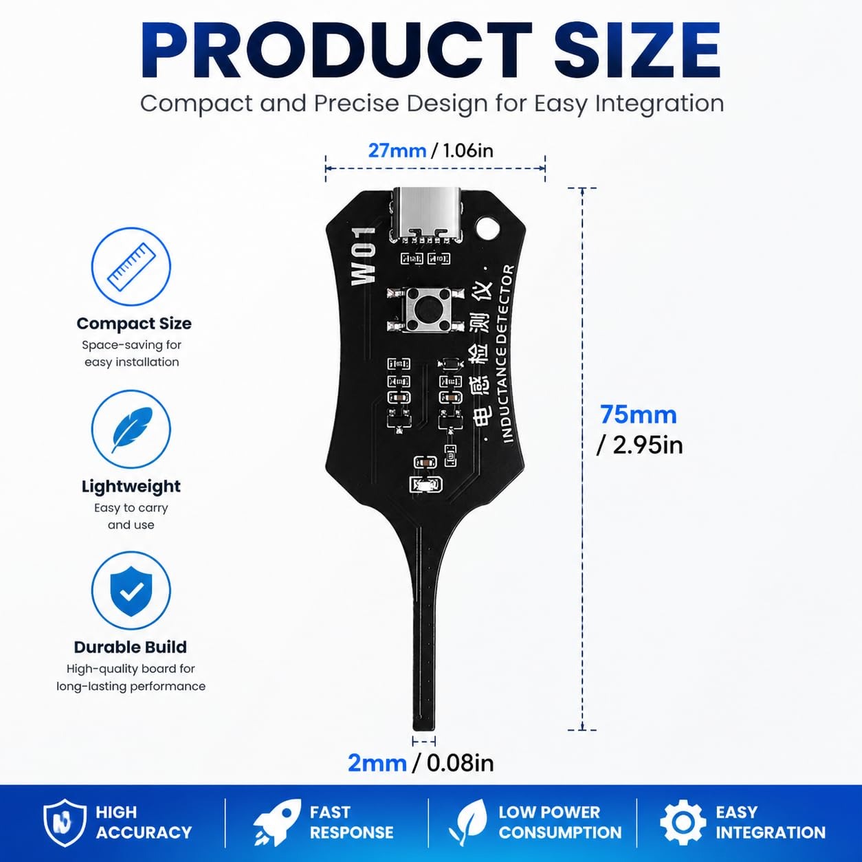 Тестер индуктивности W01 Type  – обзор и цена Co Detector Plug