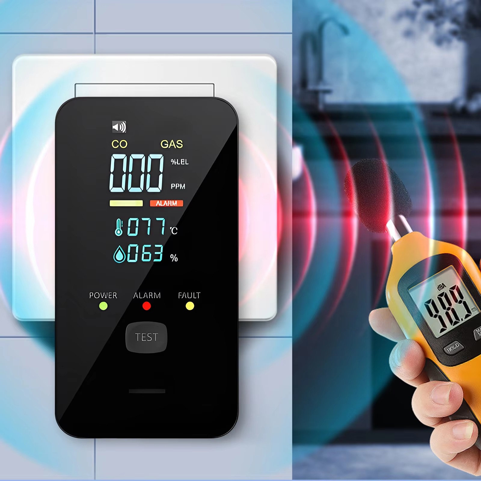 Детектор природного газа и уга – обзор и цена Co Detector Plug