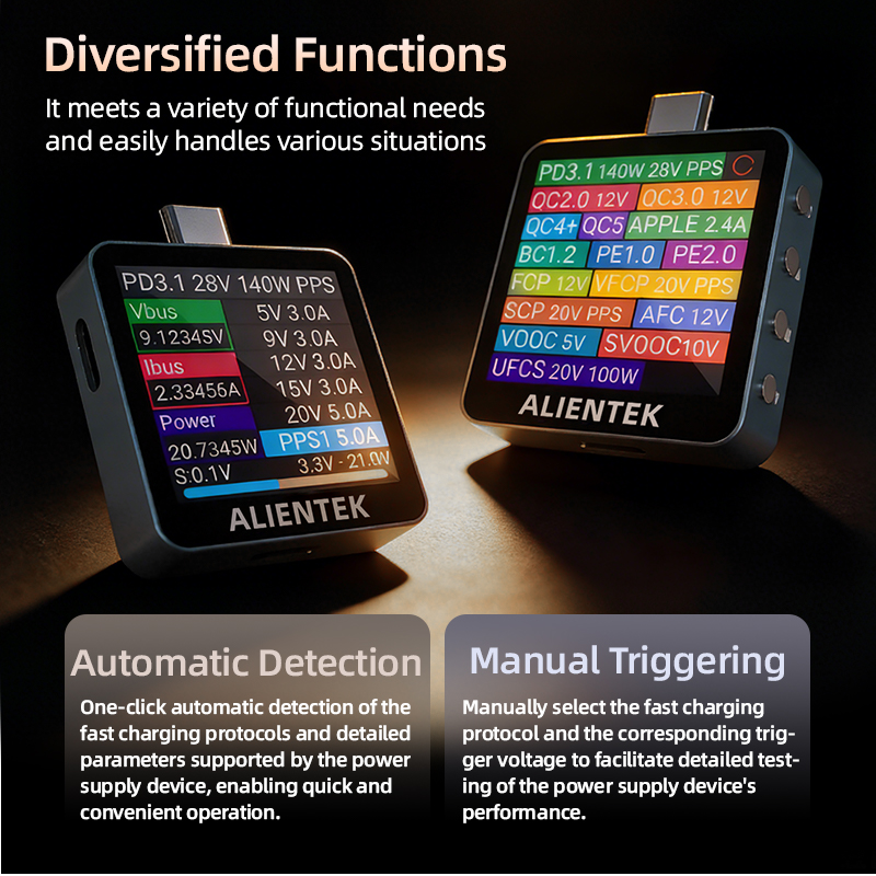 ALIENTEK C2 Тестер USB Type-C  – обзор и цена Co Detector Plug
